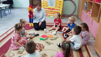 Открытое занятие по системе наставничества.